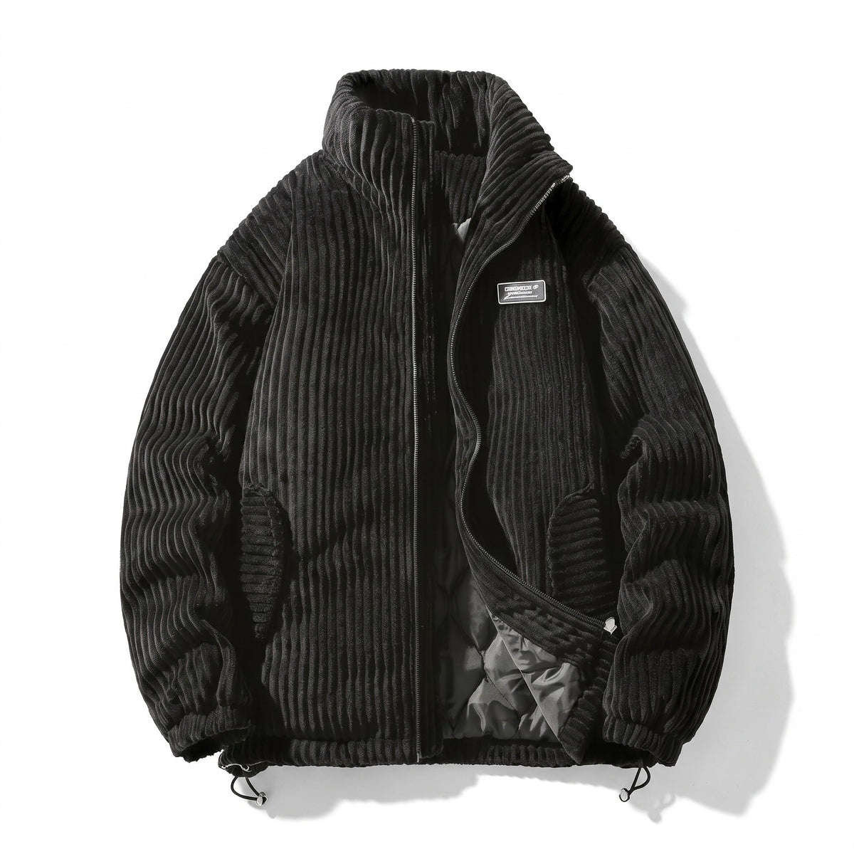 Men's Quilted Corduroy Jacket with Stand Collar - product view 1 | Buffalo Gears