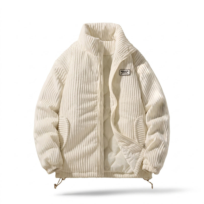 Men's Quilted Corduroy Jacket with Stand Collar - product view 7 | Buffalo Gears