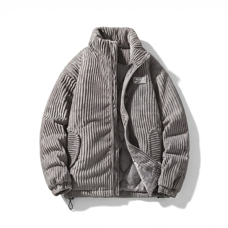 Men's Quilted Corduroy Jacket with Stand Collar - product view 9 | Buffalo Gears