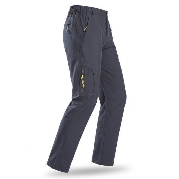 Men's Sport Joggers with Zip Pockets and Letter Print