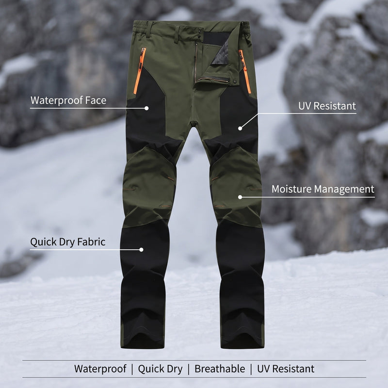 Men's Waterproof Ski Touring Trousers for the Mountain - product view 2 | Buffalo Gears