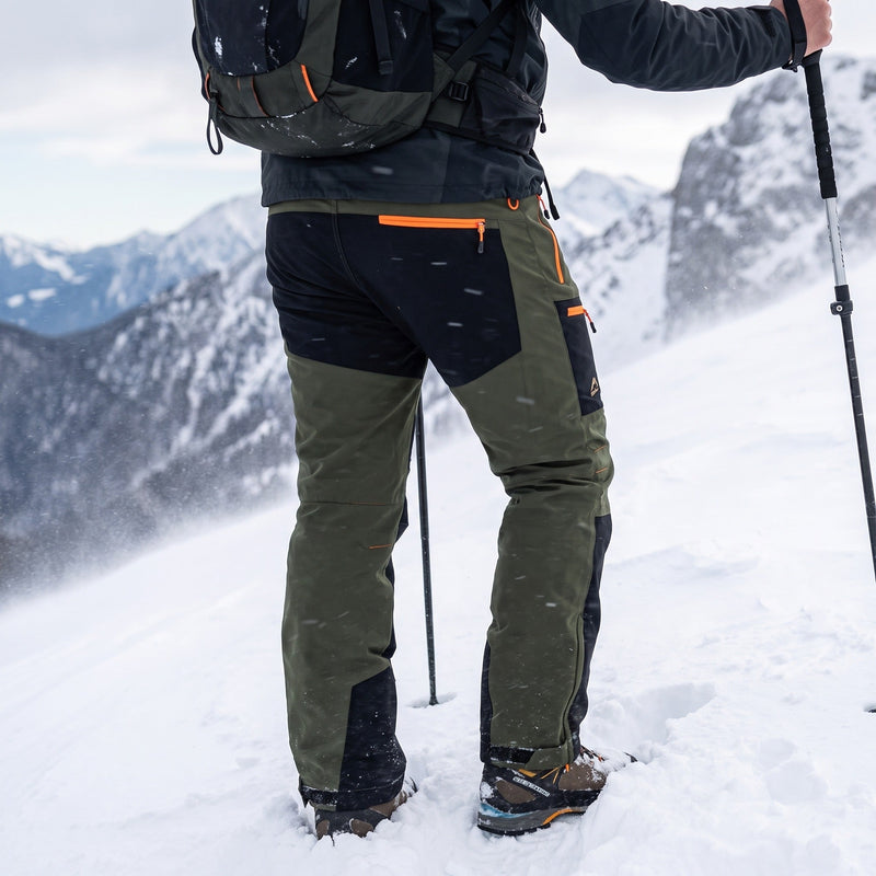 Men's Waterproof Ski Touring Trousers for the Mountain - product view 5 | Buffalo Gears