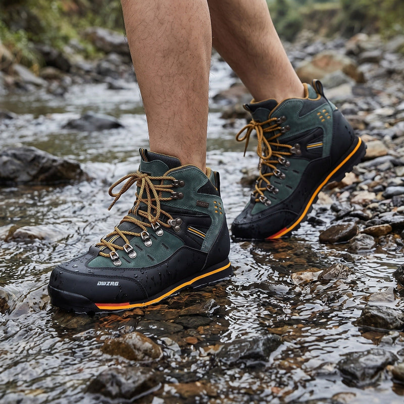 Men's Waterproof Trekking Boots with Shock-Absorbing Midsole - product view 5 | Buffalo Gears