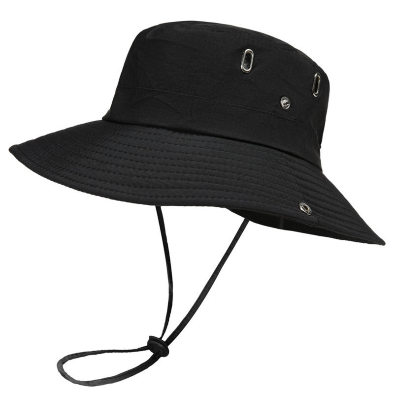 Men's Wide-Brim Bucket Hat with UPF 50+ Protection - product view 11 | Buffalo Gears
