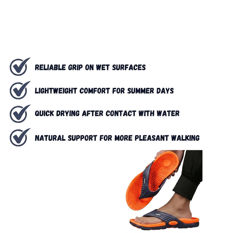 Non-Slip Beach Slides with Built-In Arch Support - product view 3 | Buffalo Gears