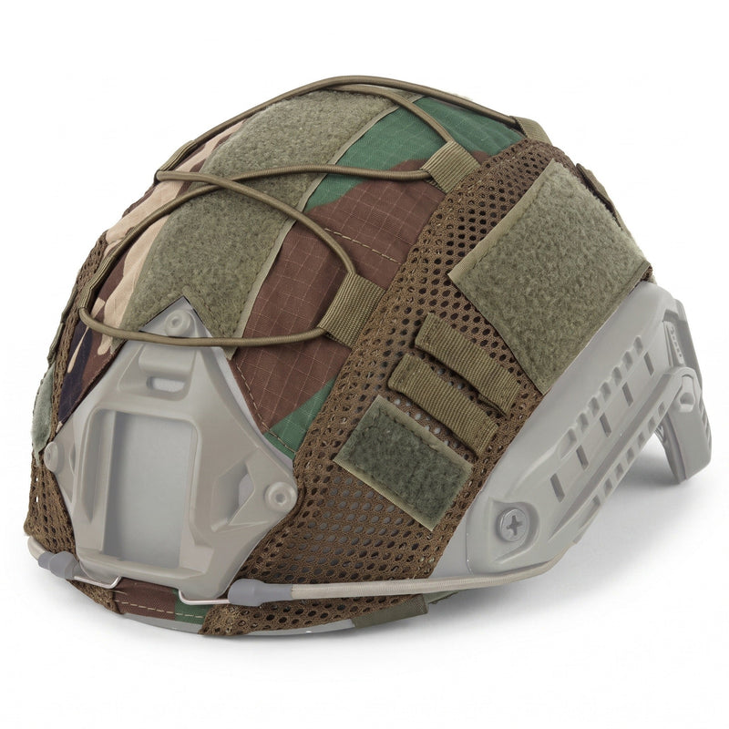 Nylon Helmet Cover with Velcro Panels for FAST and MICH Shells - product view 10 | Buffalo Gears