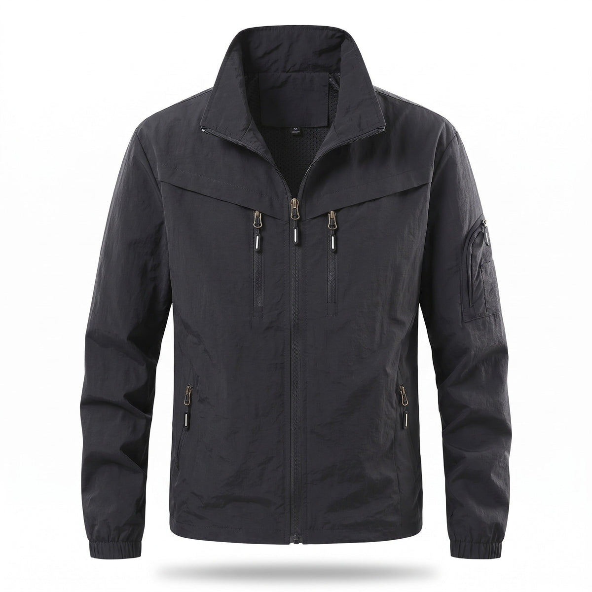Nylon Utility Jacket for Men with Underarm Vents - product view 1 | Buffalo Gears