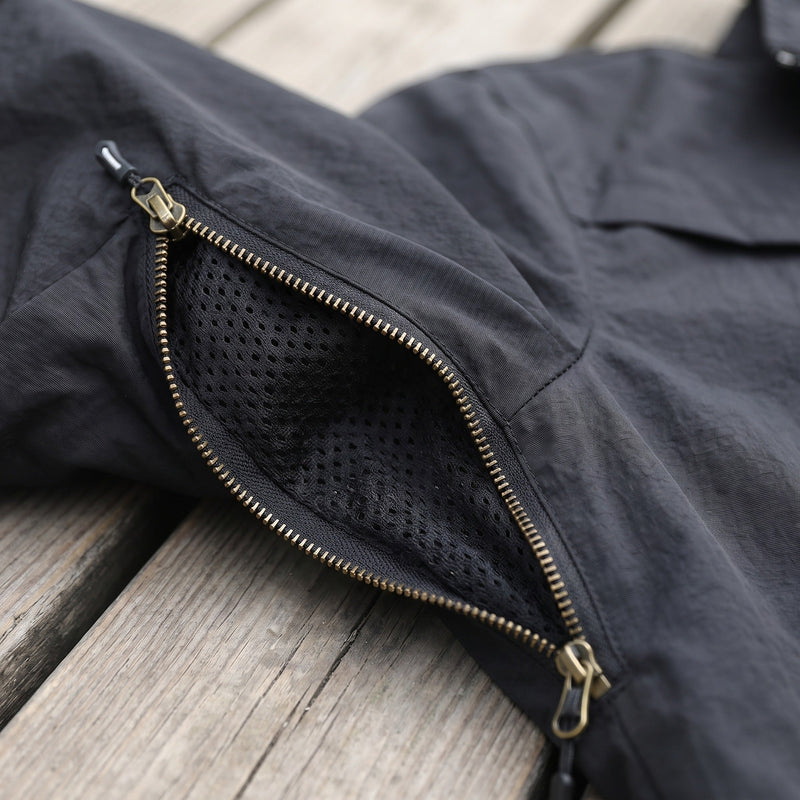 Nylon Utility Jacket for Men with Underarm Vents - product view 3 | Buffalo Gears