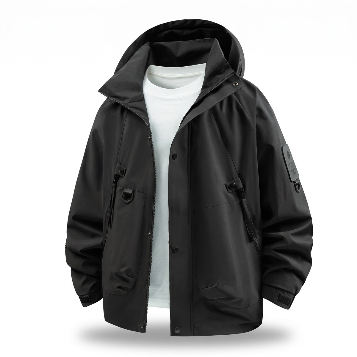 Outdoor Jacket for Men with Large Zip Pockets - product view 1 | Buffalo Gears