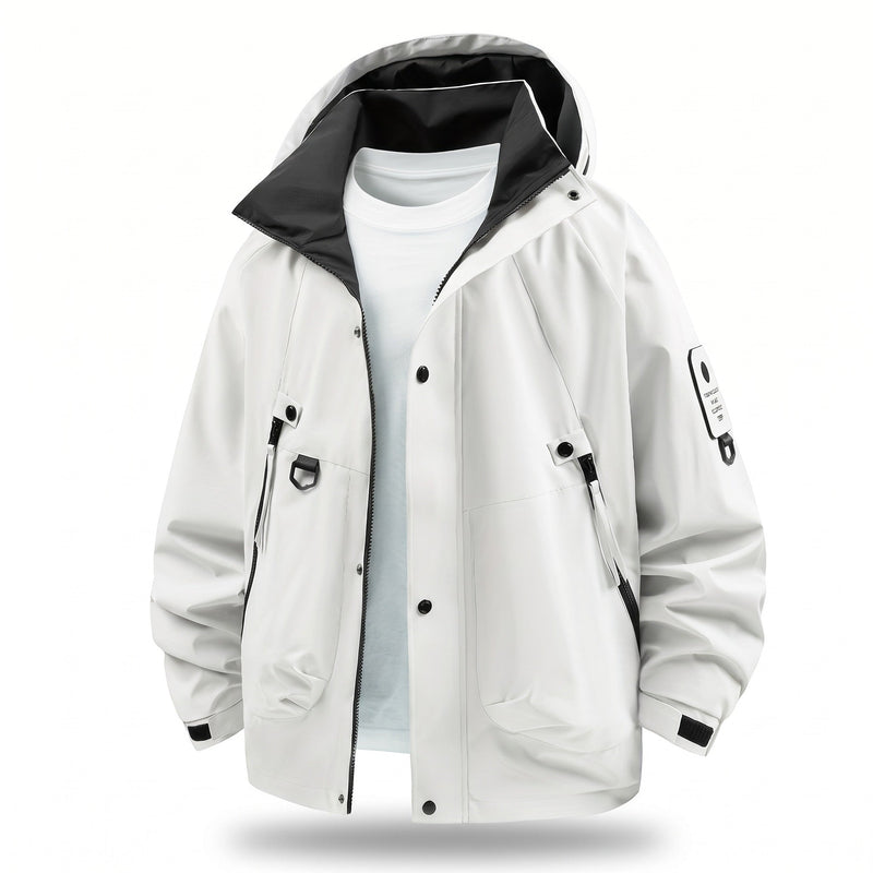 Outdoor Jacket for Men with Large Zip Pockets - product view 7 | Buffalo Gears