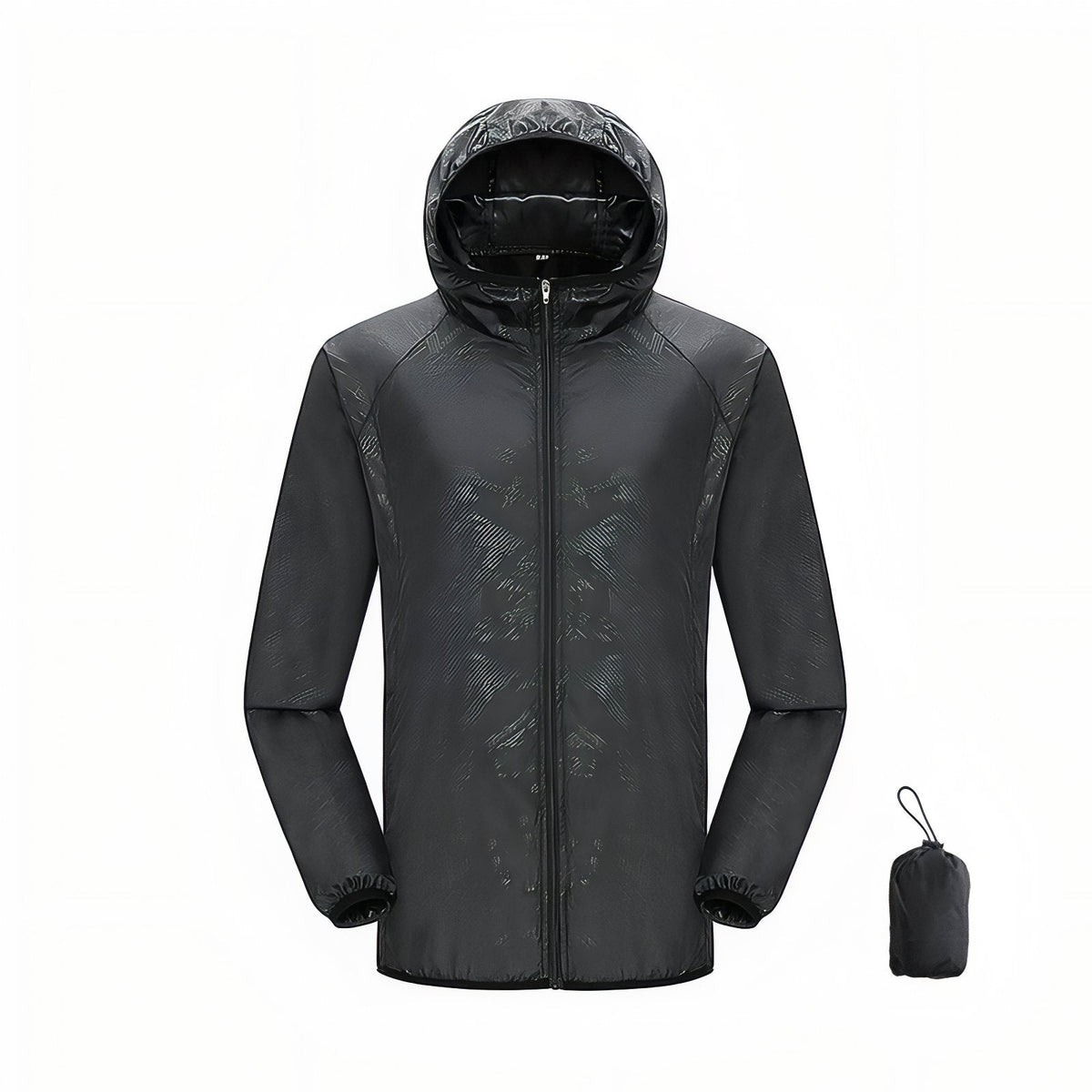 Packable Unisex Rain Shell for Hiking and Trekking - product view 1 | Buffalo Gears