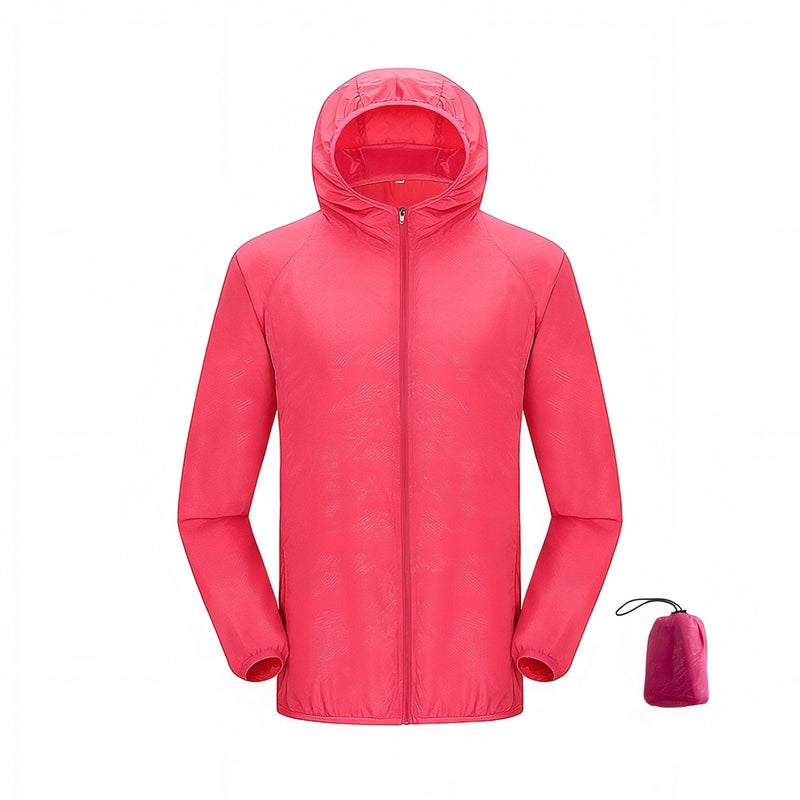 Packable Unisex Rain Shell for Hiking and Trekking - product view 16 | Buffalo Gears