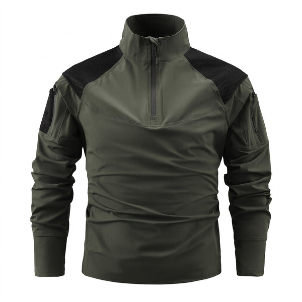 Quick Dry Tactical Shirt for Men, Long Sleeve