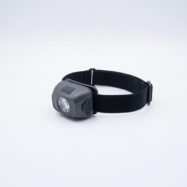 Rechargeable LED Headlamp with Wave Sensor Control