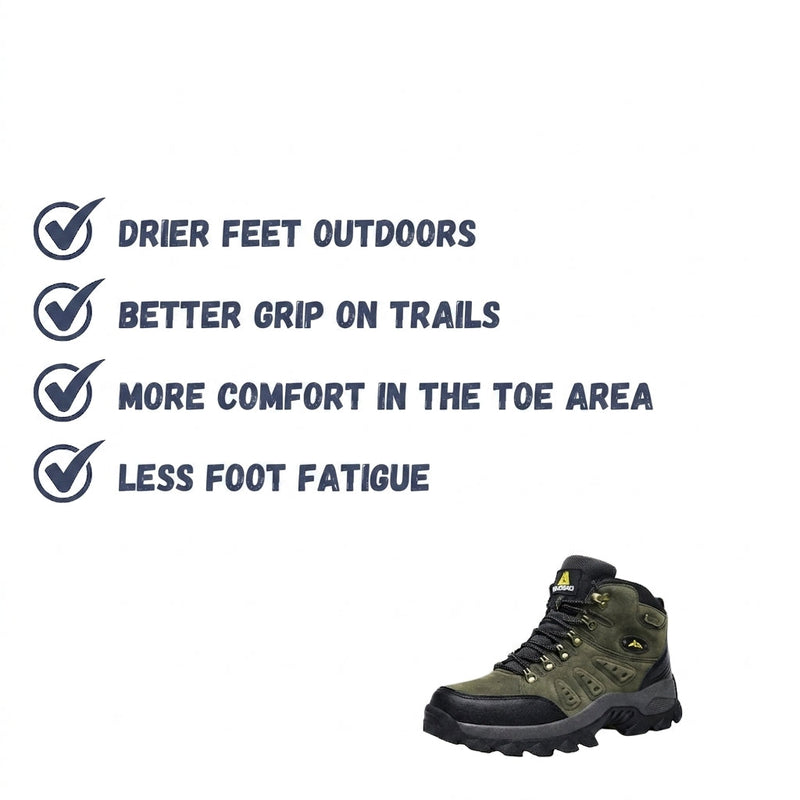 Reinforced Waterproof Shoes for Rugged Trails - product view 3 | Buffalo Gears
