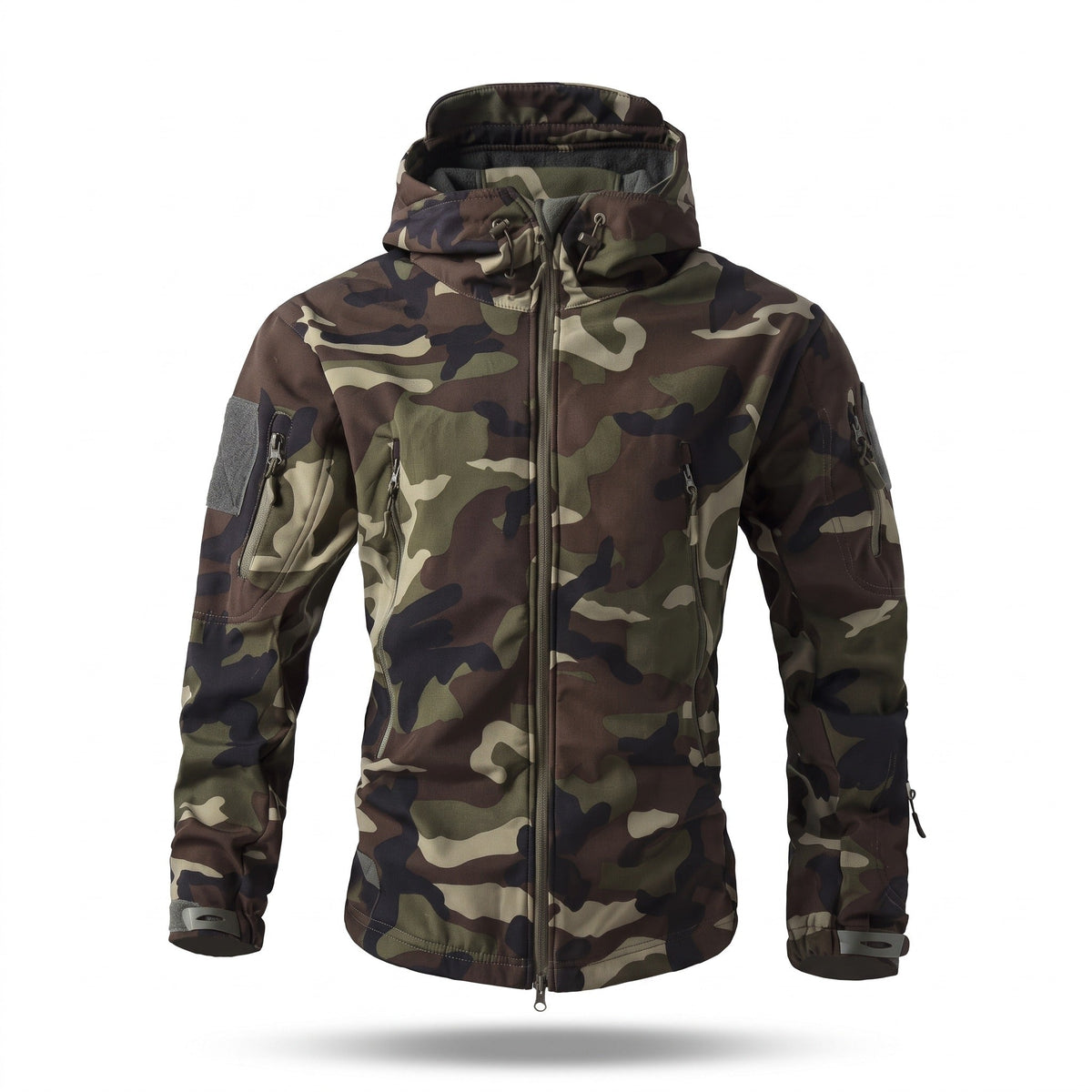 Ripstop Softshell Winter Jacket for Men, Fleece Lined - product view 1 | Buffalo Gears