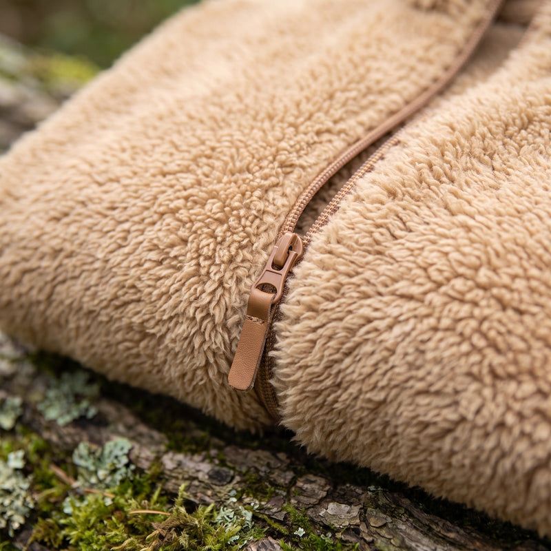 Short Teddy Jacket for Women, Lightweight and Warm - product view 3 | Buffalo Gears
