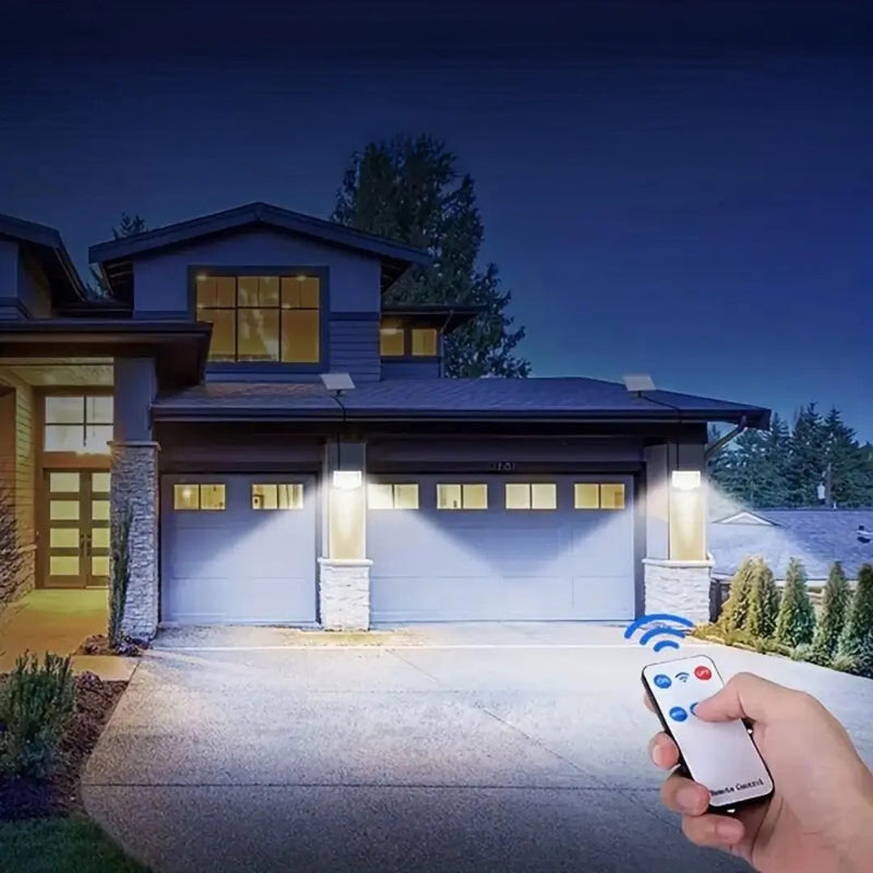 Solar-Powered 200 LED Motion Sensor Security Light - product view 3 | Buffalo Gears