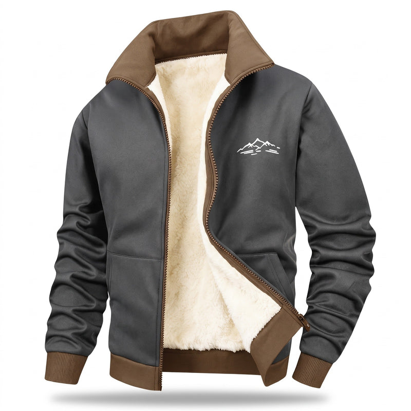 Sport Jacket for Men with Stand Collar and Graphic - product view 6 | Buffalo Gears