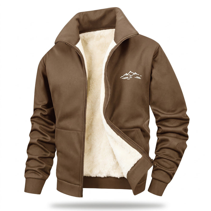 Sport Jacket for Men with Stand Collar and Graphic - product view 8 | Buffalo Gears