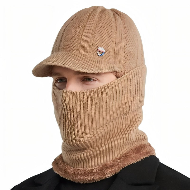 Thermal Knit Balaclava with Built-In Wind Visor - product view 10 | Buffalo Gears
