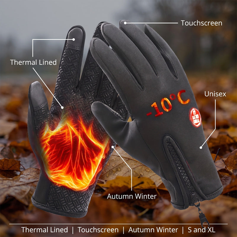 Thermal Lined Touchscreen Gloves for Autumn and Winter - product view 2 | Buffalo Gears