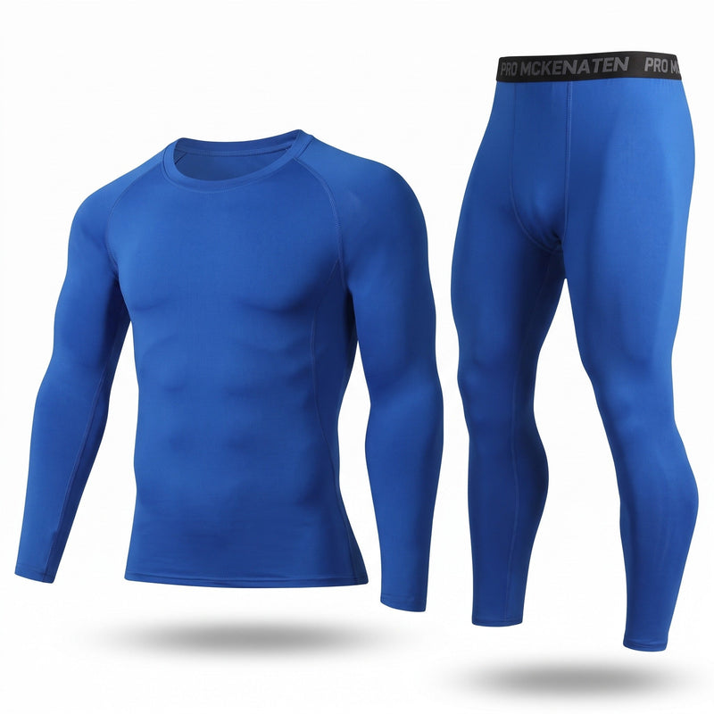 Two Piece Thermal Base Layer Set in High Stretch Fabric - product view 6 | Buffalo Gears
