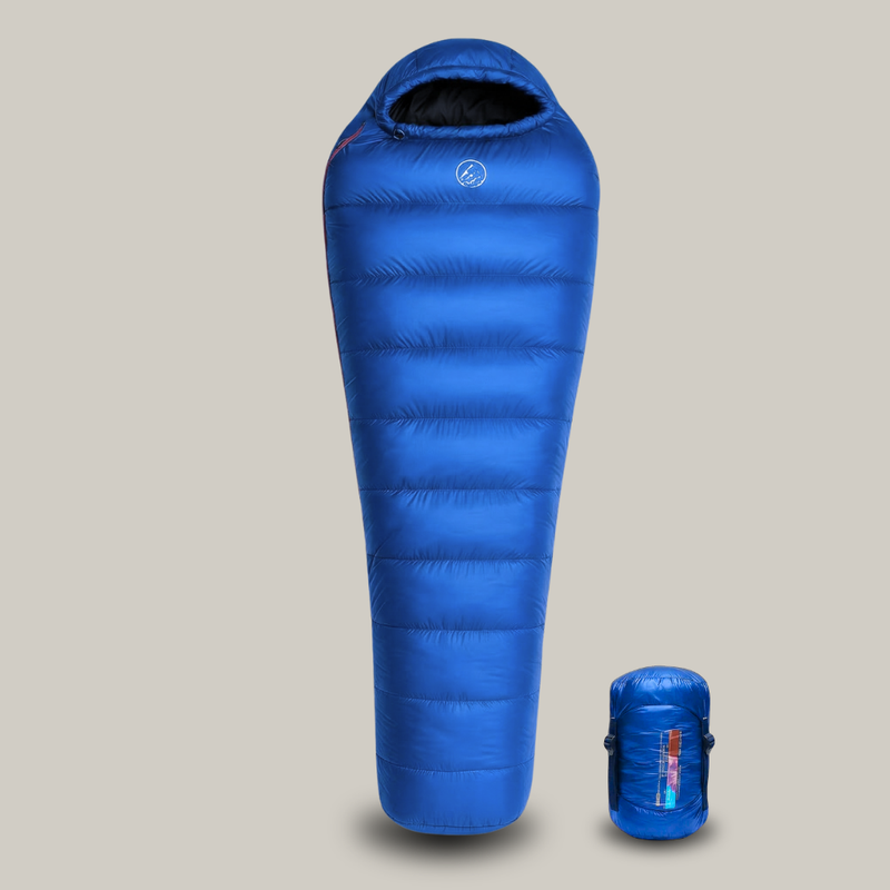 Ultralight Down Mummy Sleeping Bag for Three-Season Trekking - product view 10 | Buffalo Gears