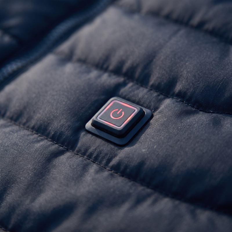 Unisex Battery Heated Puffer Jacket with 3 Heat Settings - product view 4 | Buffalo Gears