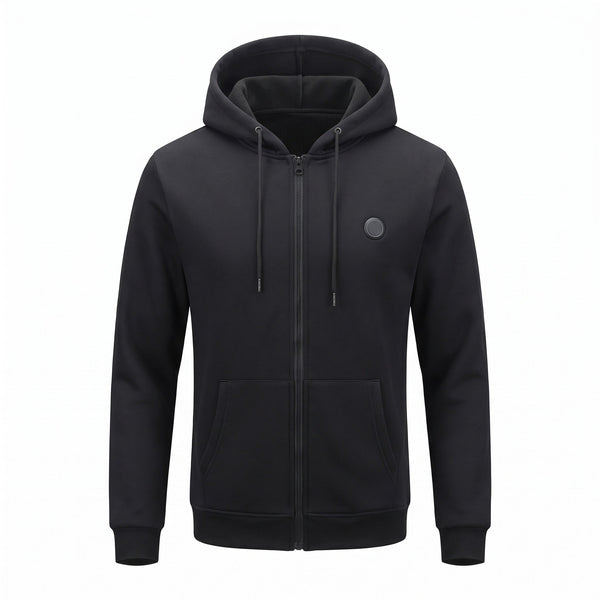 Unisex Heated Hoodie, 11 Zones, Digital Display and 3 Temperatures