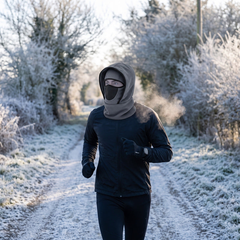 Unisex Knitted Balaclava with Full Face and Neck Cover - product view 5 | Buffalo Gears