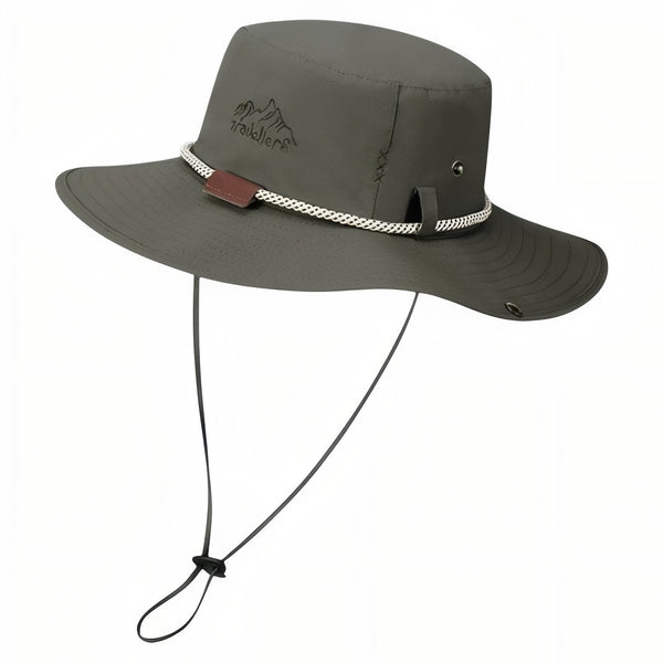 Wide Brim Rain Hat for Wet Weather Trekking