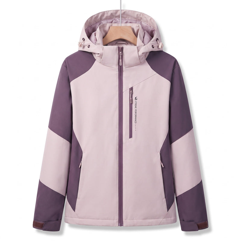 Winter Windbreaker for Women, Colour Block Design - product view 6 | Buffalo Gears