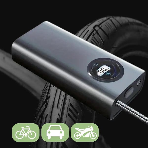 Wireless Portable Tyre Inflator with Digital Pressure Display