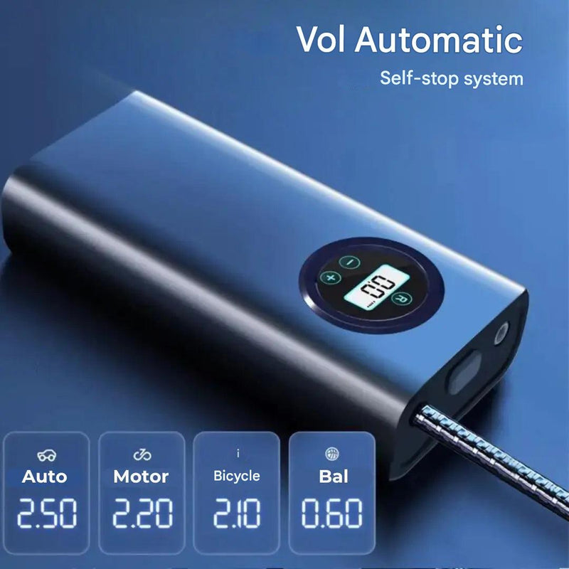 Wireless Portable Tyre Inflator with Digital Pressure Display - product view 3 | Buffalo Gears