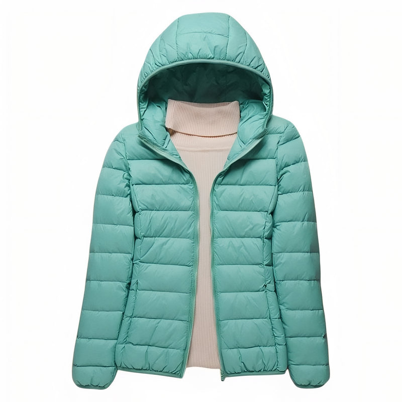Women's Packable Down Jacket for Trekking and Travel - product view 22 | Buffalo Gears