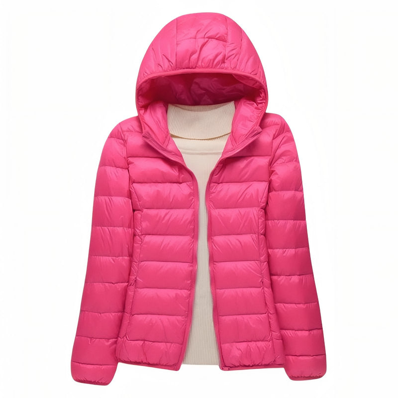 Women's Packable Down Jacket for Trekking and Travel - product view 29 | Buffalo Gears