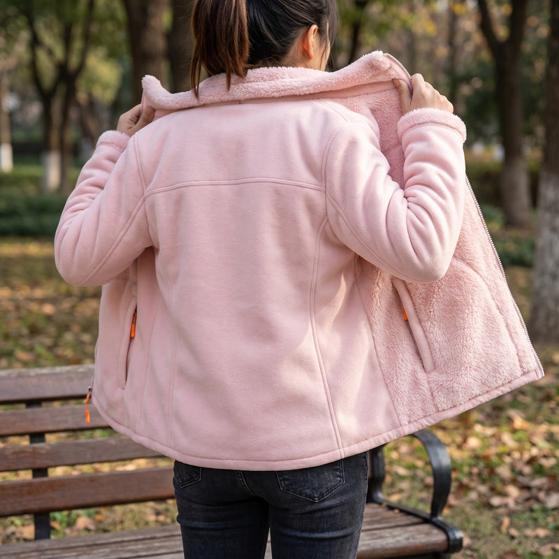 Women's Reversible Winter Coat with Two Finished Faces - product view 5 | Buffalo Gears