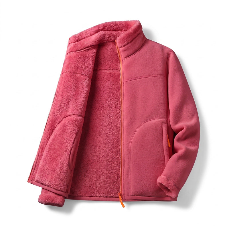 Women's Reversible Winter Coat with Two Finished Faces - product view 7 | Buffalo Gears