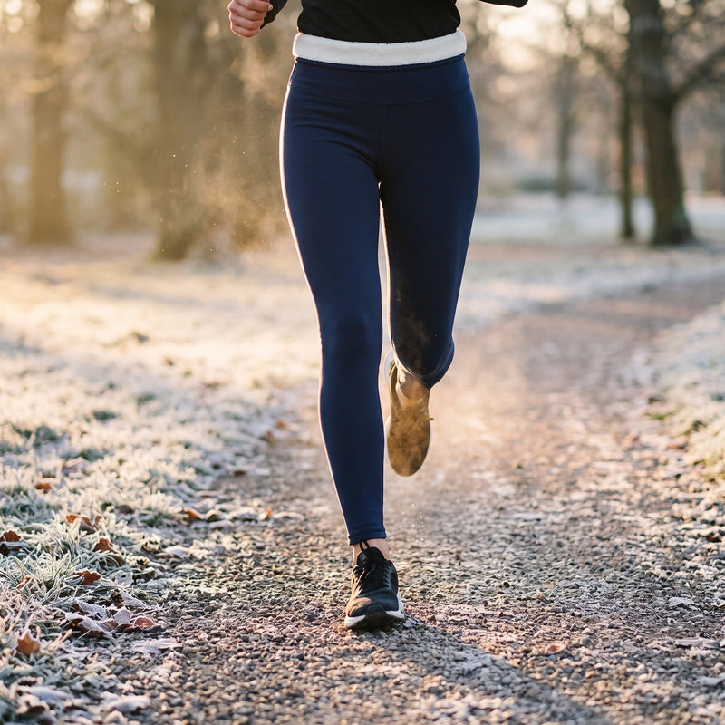 Women's Sherpa Lined Thermal Leggings for Winter Running - product view 3 | Buffalo Gears