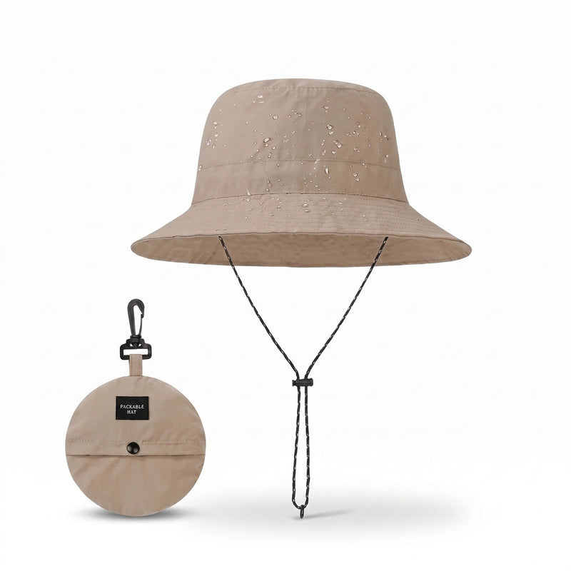 Women's Water-Repellent Wide-Brim Hiking Sun Hat - product view 1 | Buffalo Gears