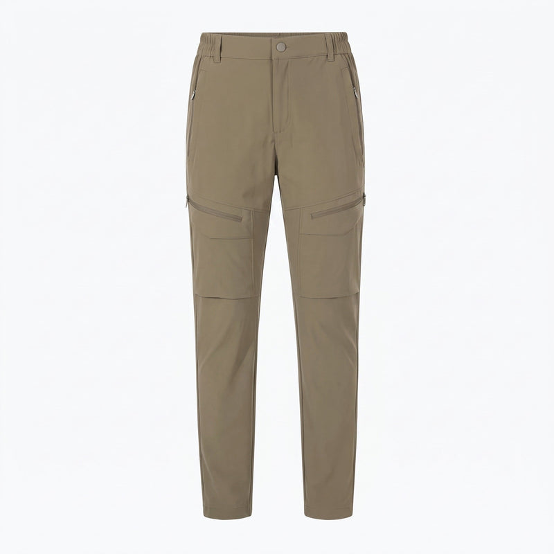 Women's Waterproof Trekking Trousers with Elastic Waist - product view 6 | Buffalo Gears