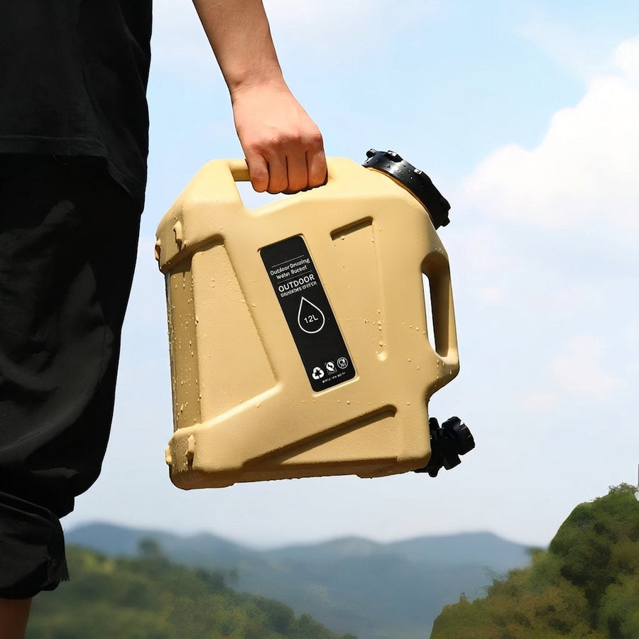 12 Litre Water Jug with Spigot for Off-Grid Camping - product view 5 | Buffalo Gears
