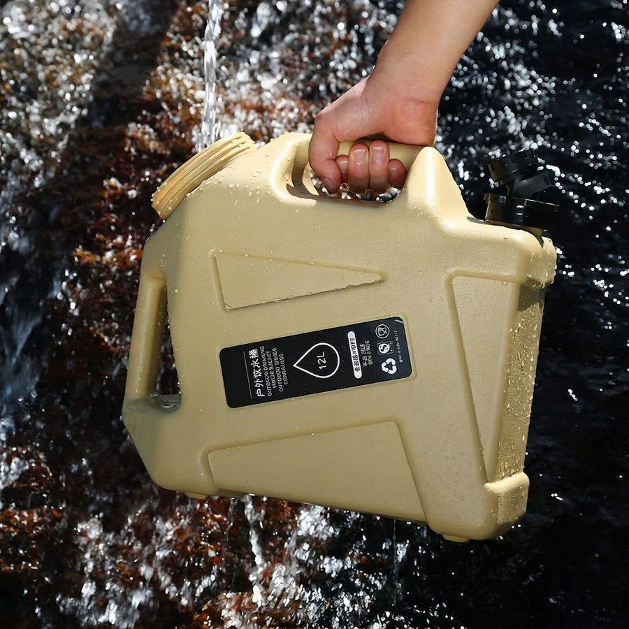 12 Litre Water Jug with Spigot for Off-Grid Camping - product view 8 | Buffalo Gears
