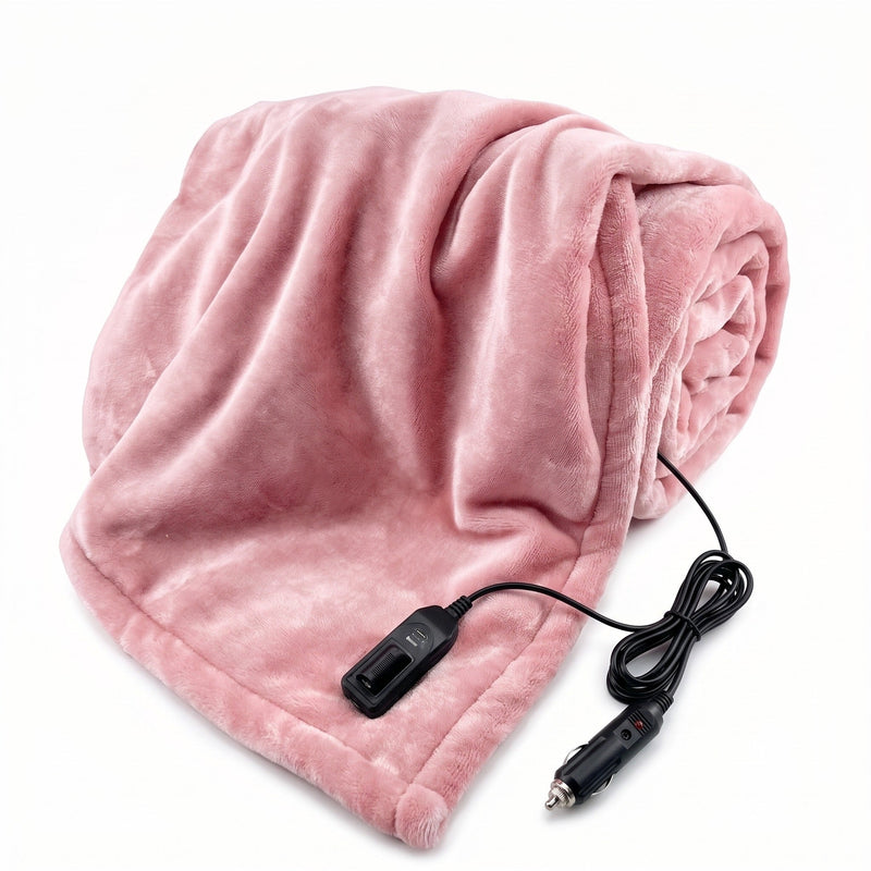 12V Flannel Heated Car Blanket, 150 x 100 cm with 9 Heat Levels - product view 5 | Buffalo Gears