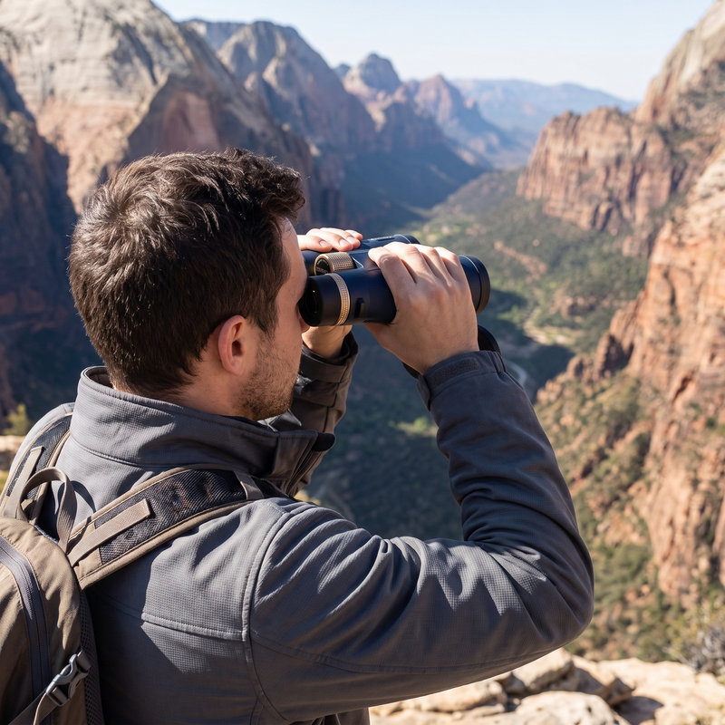 12x42 Waterproof Binoculars for Wildlife Watching - product view 3 | Buffalo Gears