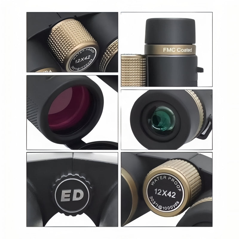 12x42 Waterproof Binoculars for Wildlife Watching - product view 12 | Buffalo Gears