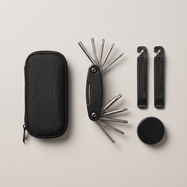 16-in-1 Bike Multi-Tool Kit Tyre Levers Puncture Repair Case