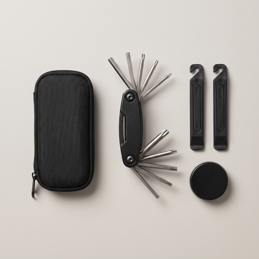 16-in-1 Bike Multi-Tool Kit Tyre Levers Puncture Repair Case - product view 1 | Buffalo Gears
