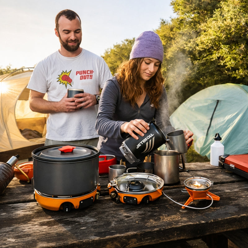 2-Person Camping Cookware Set for Backpacking Meals - product view 3 | Buffalo Gears